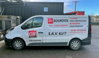 Camion des techniciens de maintenance Ets Bourdiol